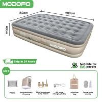 ราคา ลดเพิ่ม 80 บาท MODOFO ที่นอนเป่าลมอัตโนมัติ เตียงเป่าลม เตียงลมพอง ที่นอนเป่าลม 5 ฟุต 3 ฟุต พร้อมปั๊มลมในตัว 40 25cm (22940352790)