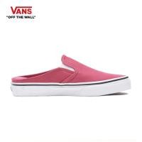 ราคา VANS CLASSIC SLIP ON MULE CLARET RED TRUE WHITE รองเท้า ผ้าใบ VANS ชาย หญิง (9969071248)