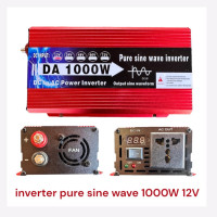 ราคา DA inverter 1000w รุ่น12v TO 220V อินเวอร์เตอร์เพรียวซายเวฟแท้ ตัวแปลงไฟDCเป็น AC ตัวแปลงไฟรถ inverter pure sine wave พร้อมส่งจากไทย (21203509881)