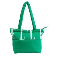 ราคา ELLE HOMME BAG กระเป๋าผ้า Puffy Bag Marshmallow Collection ใบใหญ่ รุุ่น H8H011 (22466789033)