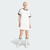 ราคา adidas Lifestyle 3 Stripes Raglan Dress Women White IR8083 (22440649814)