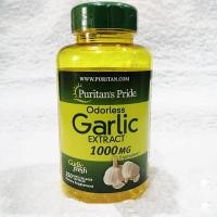 ราคา น้ำมันกระเทียมสกัดไร้กลิ่น Odorless Garlic 1000mg 250 Softgels Puritans Pride (19383069683)