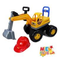 ราคา METOYS รถขุดดินขาไถ ใหญ่ยักษ์ หมุนรอบได้ รถแมคโคร รถเด็กนั่ง รถตักดิน รถขุด มีของเล่น 9938 (22580423844)