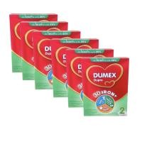 ราคา แพ็ค 6 กล่อง Dumex Dupro นมดูโปร สูตร 2 นมผงเด็ก 6เดือน 3ปี ขนาด 250 กรัม (22451594072)