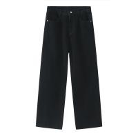 ราคา POND mens Wide leg jeans กางเกงยีนส์ผู้ชายขากระบอกใหญ่ กางเกงยีนส์สตรีทกางเกงยีนส์เอวสูงทรงกระบอกใหญ่เอวยืดสม็อค (22680114560)