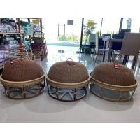 ราคา ฝาชีหวายเทียม ฝาชีหวายเทียมเมสเซ่ ฝาชีครอบกับข้าว ครอบอาหารบนโต๊ะ ฝาชีครอบอาหารกันแมลง (21448755419)