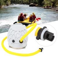 ราคา เครื่องสูบลมเท้าแบบพกพาขนาดกะทัดรัดสำหรับตกปลาเรือเป่าลมยางเรือคายัค (22616640929)