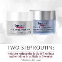 ราคา Eucerin Q10 Anti Wrinkle Face Cream Day Cream 48g Night Cream 48g ครีมบํารุงผิวหน้า ยูเซอรีน ให้ความชุ่มชื้น ผิวแพ้ง่ายลดเลือนริ้วรอยร่องลึก (23071578717)