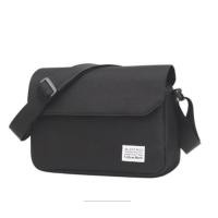 ราคา กระเป๋าสะพายข้าง กระเป๋าเป้ ผ้าแคนวาส สไตล์เกาหลี สำหรับผู้ชาย กระเป๋าผ้าสีดำ กระเป๋าแฟชั่น เข้ากับทุกชุด สายสะพายรับน้ำหนักได้เยอะ (18271074590)