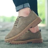 ราคา Desert Camel Free Shipping Fashion Martin boots รองเท้าหนังกลับ รองเท้าผู้ชาย (10595076764)