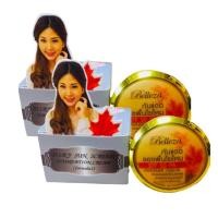 ราคา 2 กล่อง Belleza Silky Sunscreen SPF60 PA 12g กันแดดใยไหม เบลเลซ่า กันแดดรองพื้นใยไหม สีเบจ หน้าเนียน ไม่วอกไม่ลอย คุมมัน หน้าไม่เยิ้ม (22194029861)