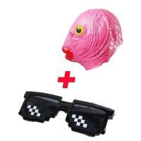 ราคา TIK ขายร้อน หน้ากากปลาชมพู หน้ากากตลก หน้ากากปลาบู่ งานปลาบู่ งานสวยๆ งานหน้ากากการ์ตูน (23088346303)