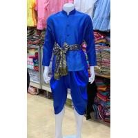 ราคา ชุดไทยผู้ชาย ชุดพี่หมื่นแขนยาว (20570227833)