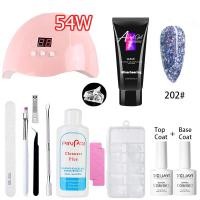 ราคา Nail Garden ชุดต่อเล็บ 13 ชิ้น สีเล็บโพลี่เจล ชุดทำเล็บเจล2023 พร้อม 54w เครื่องอบเล็บ เจลต่อเล็บเจล เบสทอปเล็บเจล ท็อปเจล ชุดทำเล็บเอง (21641822530)