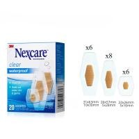 ราคา luckbears COD 3M Nexcare Max Hold Waterproof Bandages พลาสเตอร์ปิดแผล กันน้ำ สามขนาดค่ะ ยกกล่อง20ซอง (22686239946)