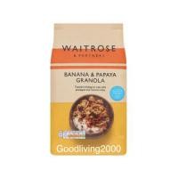 ราคา Free shipping Waitrose Banana Papaya Granola 1 kg เวทโทรส อาหารเช้าซีเรียลอบกรอบ ผสมกล้วย มะละกอ และน้ำผึ้ง 1 กิโลกรัม (14767239540)