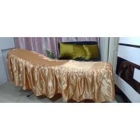 ราคา ผ้าปู มีระบาย ผ้าคลุมเตียง สักคิ้ว ผ้าเกรดดีตัดเย็บดีมาก ขนาดมาตรฐาน 180 60cm อุปกรณ์สัก อุปกรณ์สักคิ้ว (21273600941)