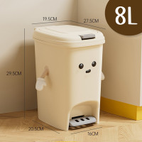 ราคา ถังขยะสแควร์สามารถ ถังขยะน่ารักความจุขนาดใหญ่สำหรับบ้าน ไม่มีฝาปิด มีฝาปิดตะกร้าขยะที่ใช้งานง่ายสำหรับห้องนั่งเล่นและห้องน้ำ ถังขยะมินิมอลพลาสติกทรงสี่เหลี่ยม มี 4 แบบให้เลือก พร้อมส่ง (23093222358)