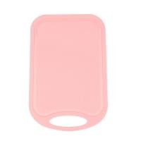 ราคา XURN 3X Plastic Chopping Block Meat Vegetable Cutting Board Non Slip Anti Overflow with Hang Hole Chopping Board Pink (22580785284)