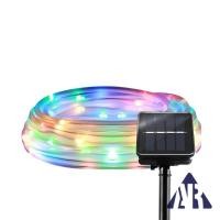 ราคา HS 033 ไฟตกเเต่ง ไฟประดับโซล่าเซลล์ ไฟสายยาง ท่อกลม LED โซล่าเซลล์ 5เมตร 10 เมตร ไฟประดับตกแต่ง HS 033และ HS 034 (22851844309)