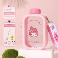 ราคา DSAA จุได้มาก ขวดน้ำ Sanrio 550มล เมโลดี้ ถ้วยพลาสติก Cinnamoroll ของขวัญสำหรับเด็ก การดื่มโดยตรง ถ้วยน้ำ kouromi สำหรับเด็กๆ (23033550636)