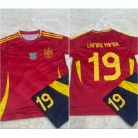 ราคา ชุดฟุตบบอล ทีมชาติสเปน มีสกินเบอร์กับชื่อ รุ่นใหม่ลา่าสุด 2024 25 ซื้อครั้งเดียว เสื้อ กางเกง (22929991044)
