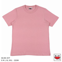 ราคา แตงโม SUIKA เสื้อแตงโม คอกลมกุ้นแขนสั้นทรง BODYFIT สี E44 E17 E16 E77 E54 (22814600307)