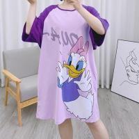 ราคา Ryn studio ชุดนอนกระโปรง พร้อมส่ง ชุดนอนลายการ์ตูนแขนสั้นขาสั้น ชุดนอนแขนสั้น คอกลม ผ้านุ่ม ใส่สบายฟรีไซส์ ชุดนอนคอตตอน (20471384928)