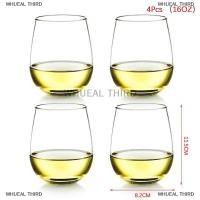 ราคา WHUEAL3 แก้วไวน์พลาสติกกันแตก2 4ชิ้นแก้วทัมเบลอร์ไวน์แดงสำหรับสัตว์เลี้ยงที่ไม่แตกหักถ้วยแก้วเบียร์น้ำผลไม้ใสใช้ซ้ำได้ (22740715469)