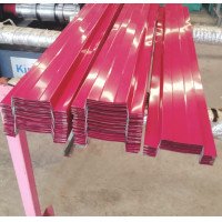 ราคา รั้วเมทัลชีท รั้วบ้าน รั้วระแนงหน้ากว้าง10เซน สีชมพู0 35มิล (21764632295)