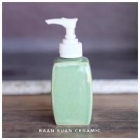 ราคา Baansuanceramic ขวดใส่สบู่เหลว ขวดปั้มเซรามิค ขนาด 200ml (1363002725)