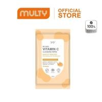 ราคา Myu Myu Vitamin C Cleansing Wipes 10 Pcs แผ่นเช็ดเครื่องสำอาง สูตรผิวใส (22538988930)