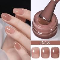 ราคา BORN PRETTY Transparent Jelly Nude Gel Nail Polish 10ml Sheer Glitter Crystal Varnis Semi Permanent for Nail Art DIY at Home (21177717989)