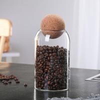 ราคา กาแฟ โถ โถเก็บกาแฟแก้ว เมล็ดกาแฟ โถ ขวด ขวดใส่เครื่องปรุง กระปุกใส่เครื่องปรุง 450ml 750ml 800ml (22547459860)