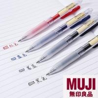 ราคา Japan MUJI 100 Original Pressedปากกาหมึกเจล สีดำ ฟ้า สีแดง (5376336086)