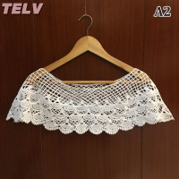 ราคา TELV ผ้าคลุมไหล่ถักสำหรับผู้หญิงสำหรับงานแต่งงานชุดราตรีเจ้าสาวผ้าลูกไม้ผ้าคลุมไหล่ลูกไม้ผ้าคลุมไหล่ดอกทานตะวันผ้าคลุมไหล่ผ้าคลุมปอนโช (22537412742)