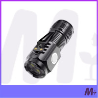 ราคา จัดส่งทันที ไฟฉายแรงสูง ไฟฉาย led น้ำหนักเบา Flashlights Miniไฟฉายสว่างมาก มีเเบตในตัว usb charge 3mode กดค้าง (22770635389)