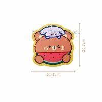 ราคา Happy แผ่นรองเมาส์ลายการ์ตูน น่ารัก อุปกรณ์คอมพิวเตอร์ cartoon mouse pad (13677367352)