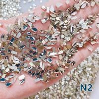 ราคา VitalVogue คริสตัลพลอยเทียม3D ขนาดเล็ก100ชิ้นประกายเพชรตาม้านล่างแหลมตกแต่งเล็บรูปทรงผสมทำเล็บ (22545452563)