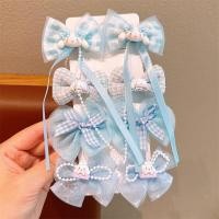 ราคา Girl Kuromi Bow Set Girl Korean Fashion Hair Clip Student Sanrio Hair Accessories Set (23087746800)