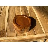 ราคา จานรองแก้วไม้สัก จานรองแก้วไม้ เคลือบเรียบร้อย สวยงาม (19439711137)