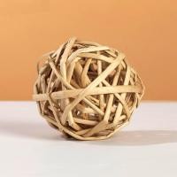 ราคา R 24 ลูกบอล หวายวิลโลว์ 7cm บอลนกแก้ว ลูกบอลนก ของเล่นนก ของเล่นกระต่าย (23074836821)