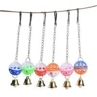 ราคา E 79 ของเล่นนกแก้ว ลูกบอลหลากสี มีกระดิ่ง ของเล่นนก (22803113804)