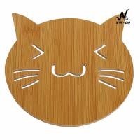 ราคา แผ่นไม้รองกันความร้อน แผ่นไม้รองจาน ถาดรองแก้ว แผ่นไม้สำหรับรองหม้อ กระทะ จาน ชาม ที่ร้อน G2761 (22938639814)