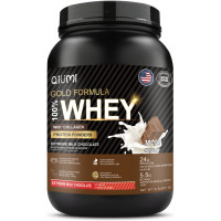 ราคา QiuMi Whey Protein Isolate เวย์โปรตีนผง BCAA 24g อาหารเสริมโปรตีน เวย์ โปรตีน Isolate สร้างกล้ามเนื้อ เวย์โปรตีนไอโซเลต รสช็อกโกแลต 2LB (22795375243)