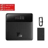 ราคา 24H Shipped 2 Years Warranty Baseus Blade 20000mAh 100W พาเวอร์แบงค์ Power Digital Display Powerbank Laptop Power Bank แบบพกพา ชาร์จเร็ Black With cable (22121054719)