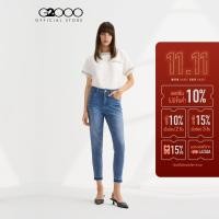 ราคา G2000 กางเกงขายาวสำหรับผู้หญิง ทรง Cropped Skinny Shape รุ่น 4126326873 BLUE (21602602489)