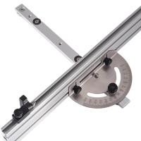 ราคา Loviver เกจวัดองศาอลูมิเนียมปรับได้มีความแม่นยำสูงไม้โปรแทรคเตอร์เลื่อยตัดองศา (19649775721)