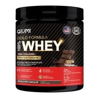 ราคา QiuMi Whey Protein Isolate เวย์โปรตีนผง เสริมสร้างกล้ามเนื้อและเติมพลังงาน อาหารเสริม BCAA เวย์ไอโซเลตโปรตีน รสวานิลลา 2LB (22796012501)