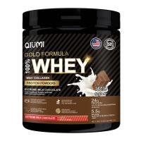 ราคา QiuMi Whey Protein Isolate เวย์โปรตีนผง BCAA อาหารเสริมเวย์ไอโซเลทโปรตีน เพิ่มกล้ามเนื้อ โปรตีน Isolate รสสตรอเบอร์รี่ 2LB (22795938637)
